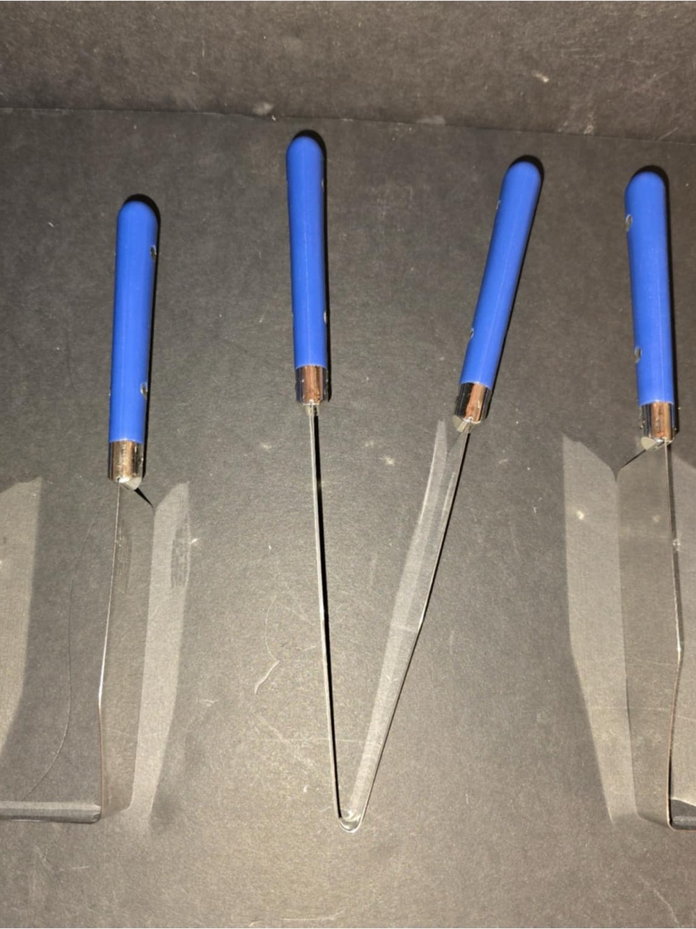 Set of 3 Blue Cake Cutters